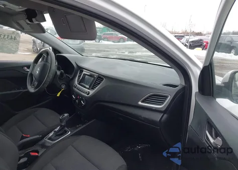 2020 Hyundai Accent Se z USA, uszkodzony, nr VIN 3KPC24A65LE119529